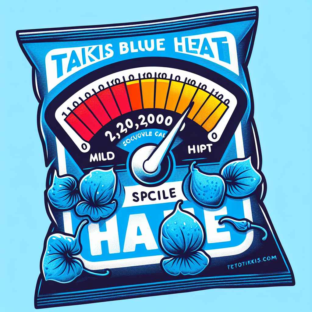 Takis Blue Heat Scoville Schärfetest entfesselt Geschmacksexplosion